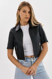 LAMARQUE SEVANA | Reversible Leather Jacket