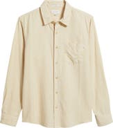 AG Wesley Linen & Cotton Button-Up Shirt