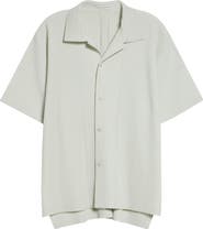 Homme Plissé Issey Miyake Monthly Colors May Pleated Camp Shirt