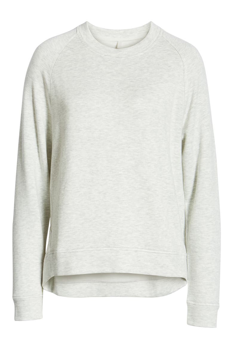Signaturesoft Plush Sweatshirt, Alternate, color, SLEEK GREY HEATHER