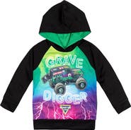Monster Jam Fleece Pullover Hoodie