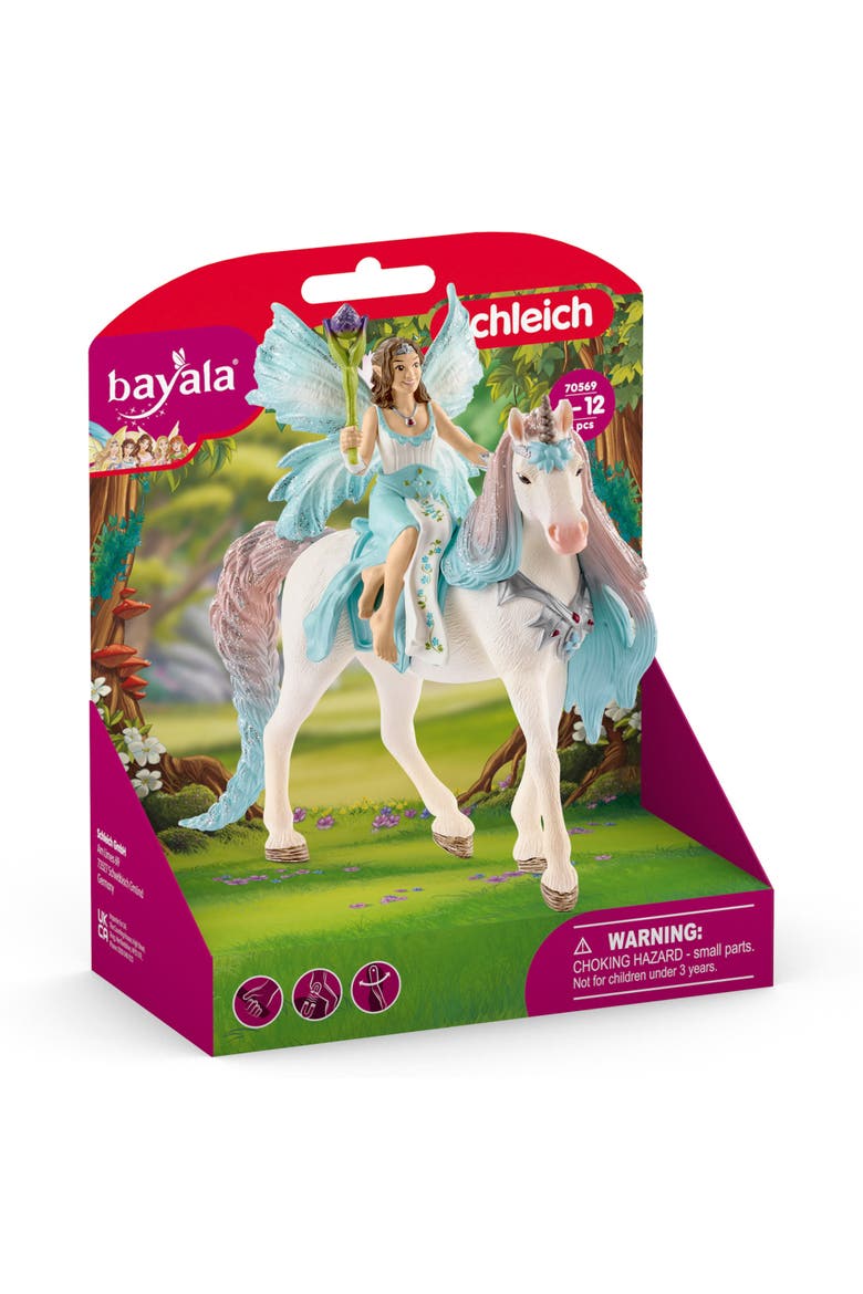 Bayala Fairy Eyela With Princess Unicorn 3 Piece Playset, Alternate, color, Multicolored