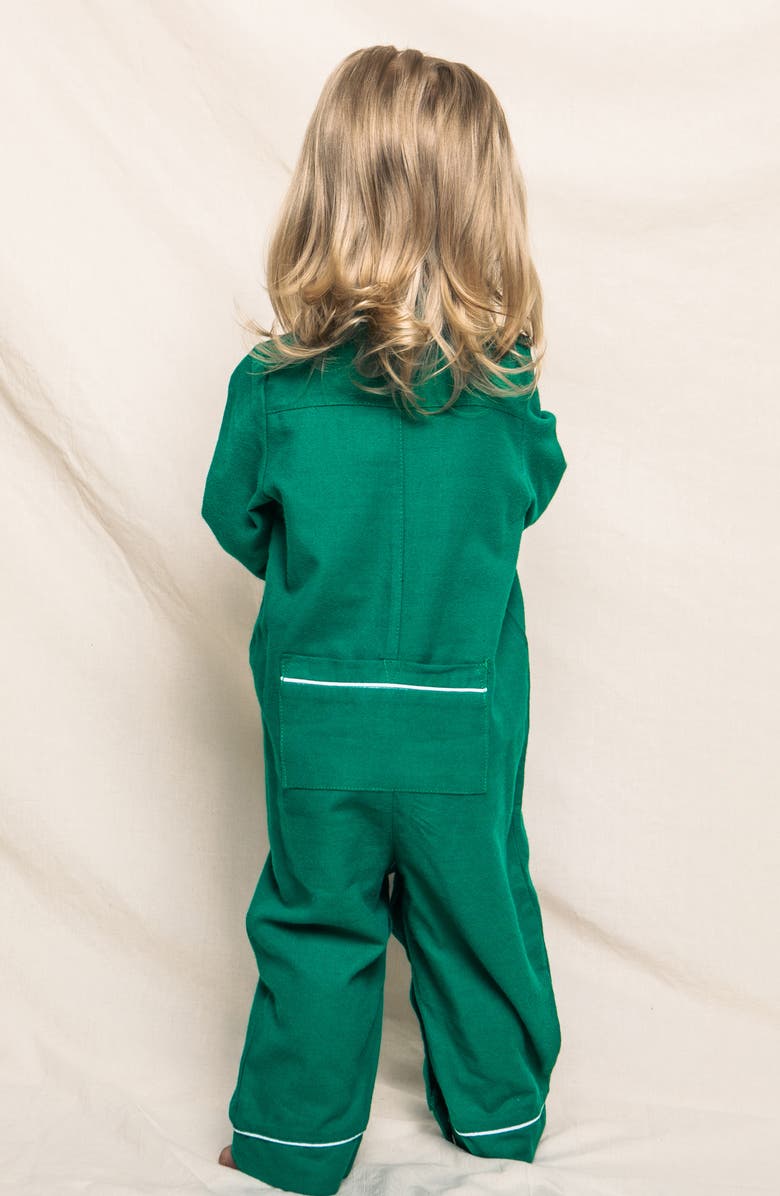 Petite Plume Flannel One-Piece Pajamas, Alternate, color, 