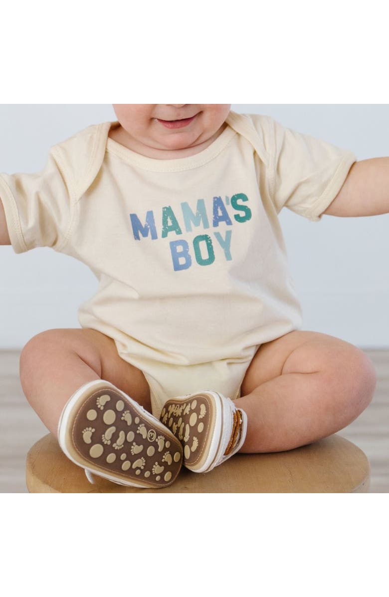 Sweet Wink Mama's Boy Multi Short Sleeve Bodysuit, Alternate, color, 