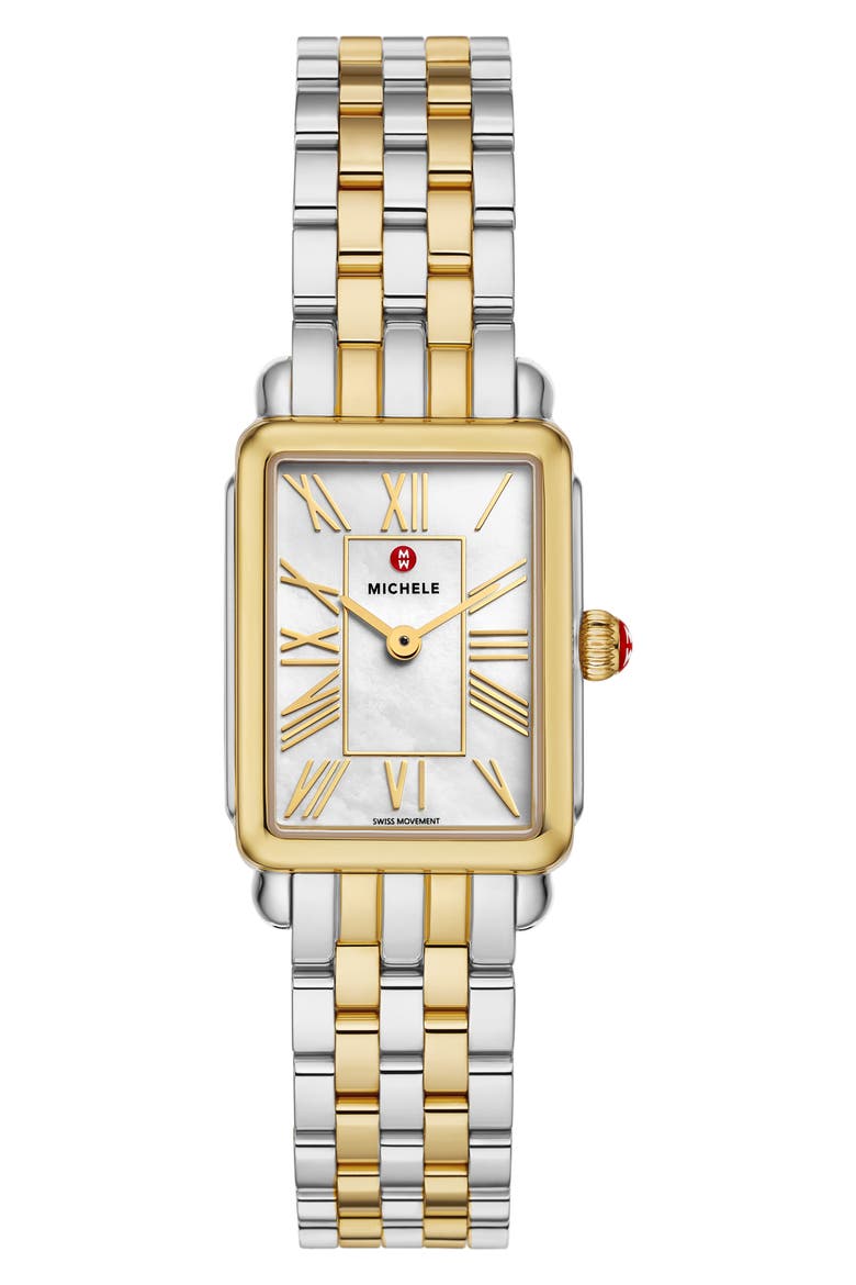 Deco Park Mother-of-Pearl Bracelet Watch, 23mm x 29mm (Women