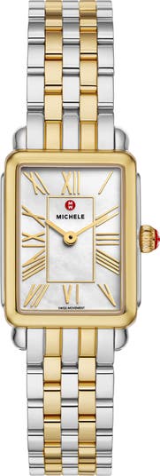 Deco Park Mother-of-Pearl Bracelet Watch, 23mm x 29mm
