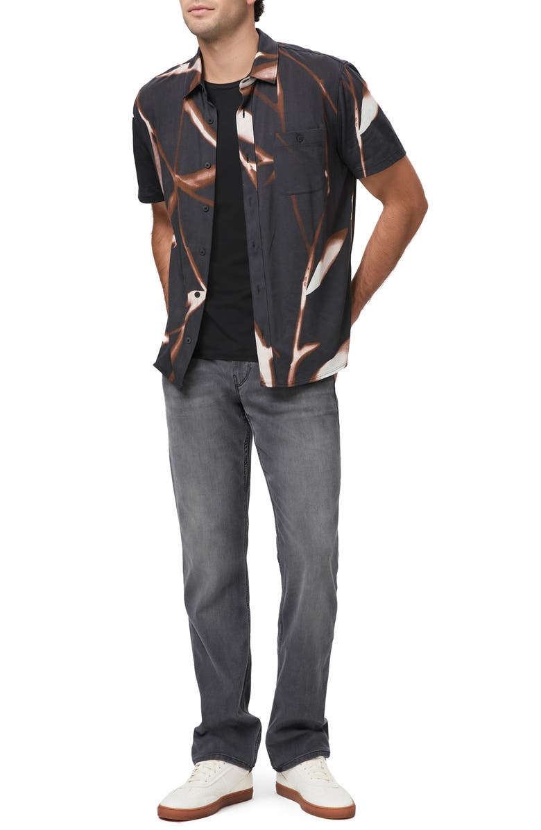 PAIGE Tillman Short Sleeve Button-Up Shirt, Alternate, color, 