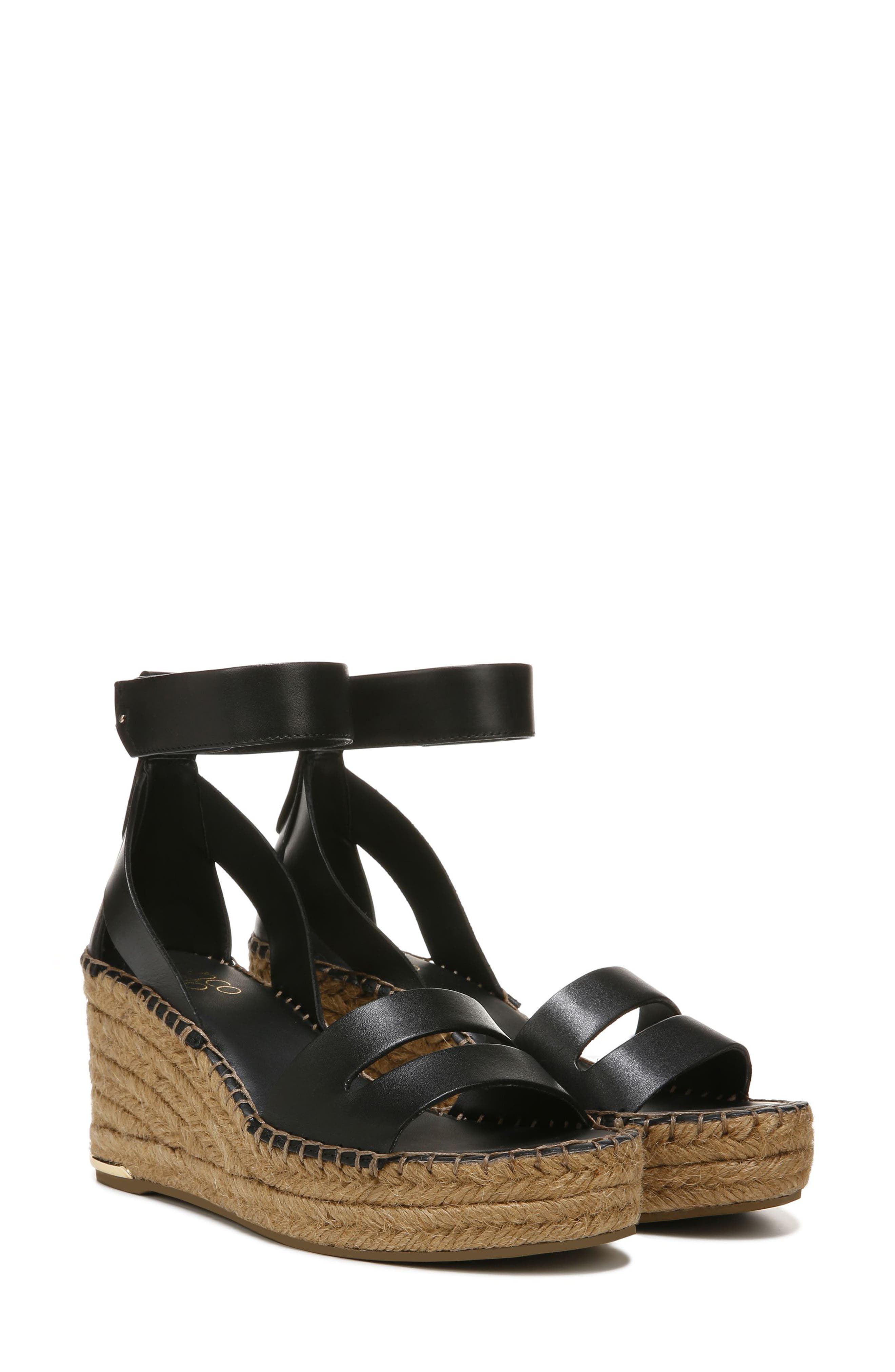 Franco Sarto Callia Wedge Sandal, Alternate, color, 