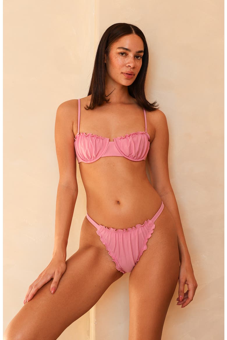 Gisele Cheeky Bikini Bottom, Main, color, Tropical Punch
