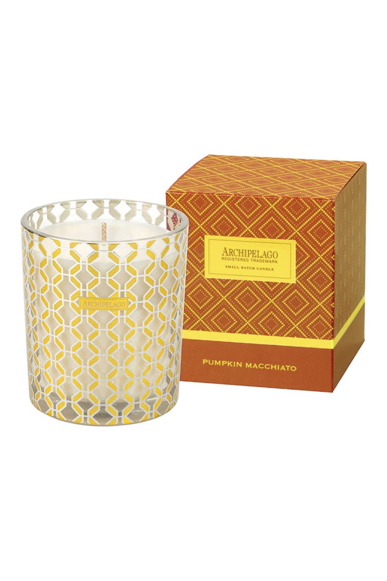 Holiday Boxed Candle, Main, color, MED ORANGE