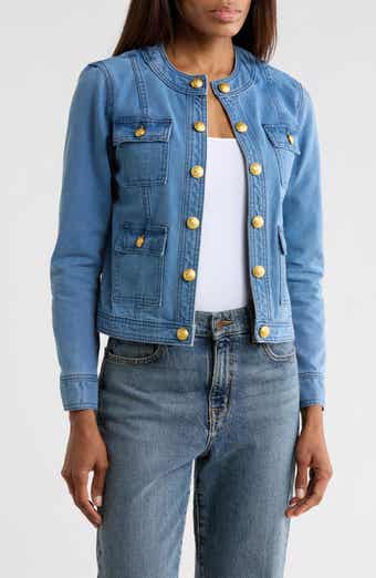 L'AGENCE Yari Collarless Jacket