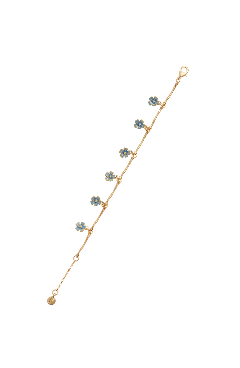 Fable England Forget-Me-Not Bracelet, Alternate, color, Blue & Gold
