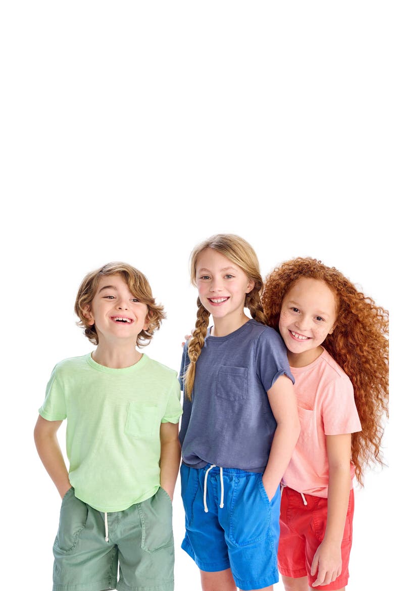 Kids Pocket Tee, Alternate, color, Sunwashed Navy