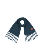 Fable England Cosy Teal Boucle Scarf