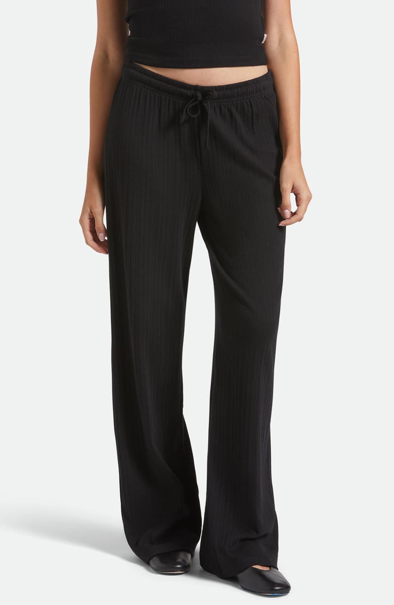 Brixton Cotton Pointelle Drawstring Pants, Main, color,