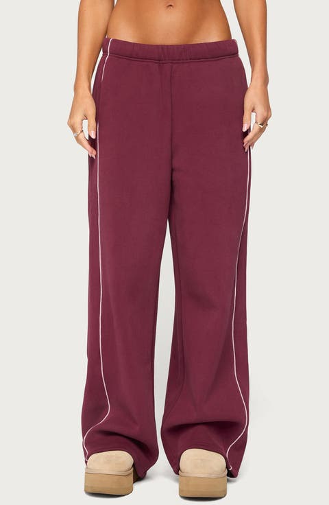 Autumn Wide Leg Sweatpants