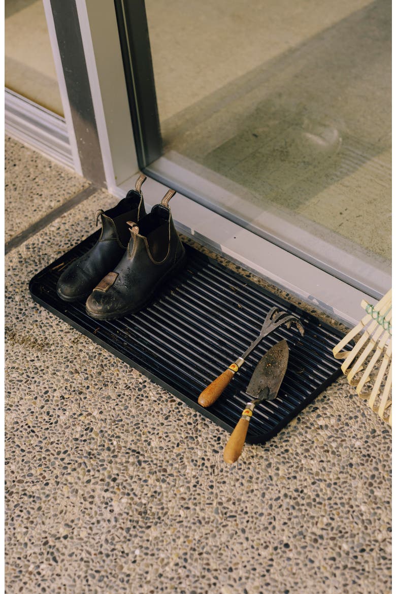 Furrow Boot Tray, Alternate, color, BLACK