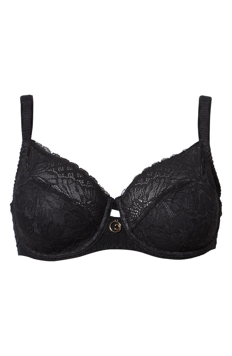 Chantelle Lingerie Sublime Full Coverage Underwire Bra, Alternate, color, Black