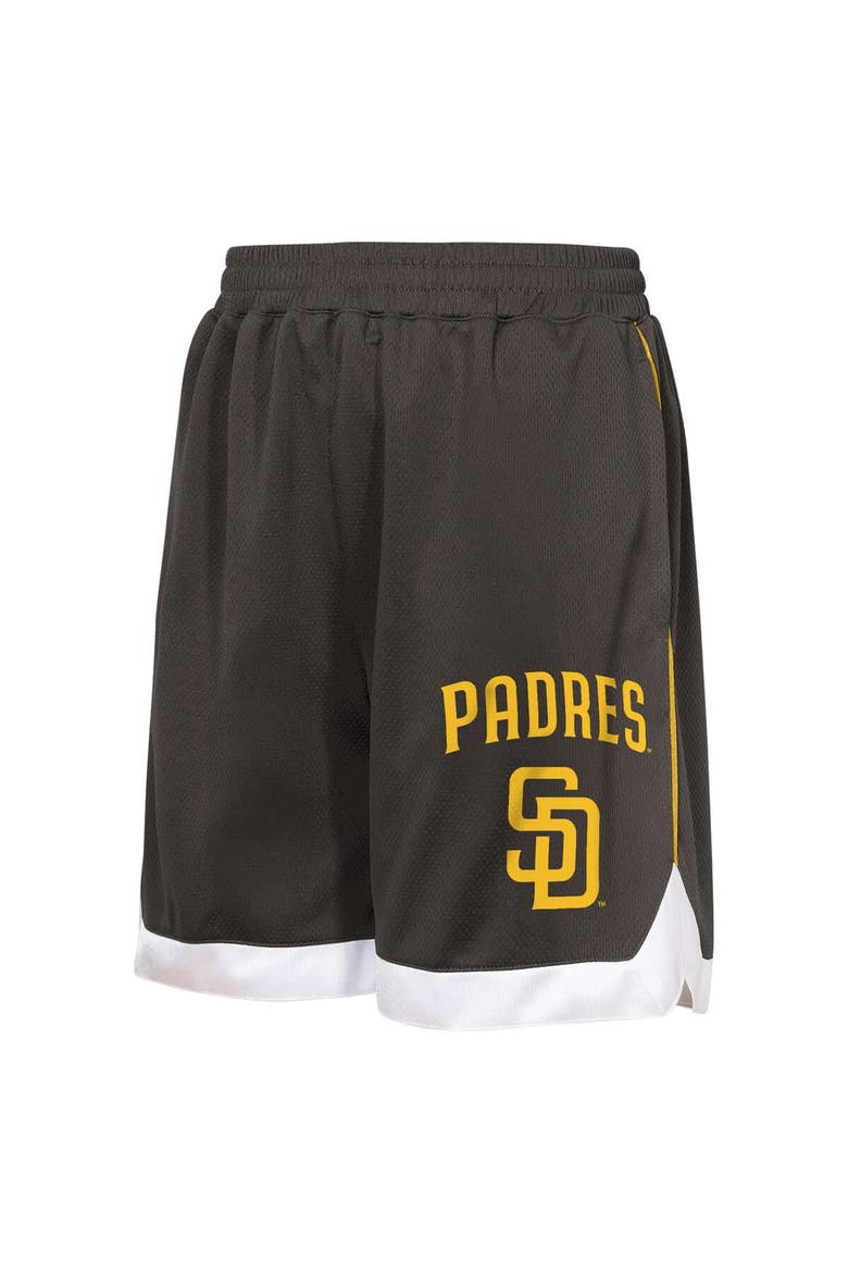 Youth Outerstuff  Brown San Diego Padres Big League All Star Fashion Shorts, Alternate, color, Brown