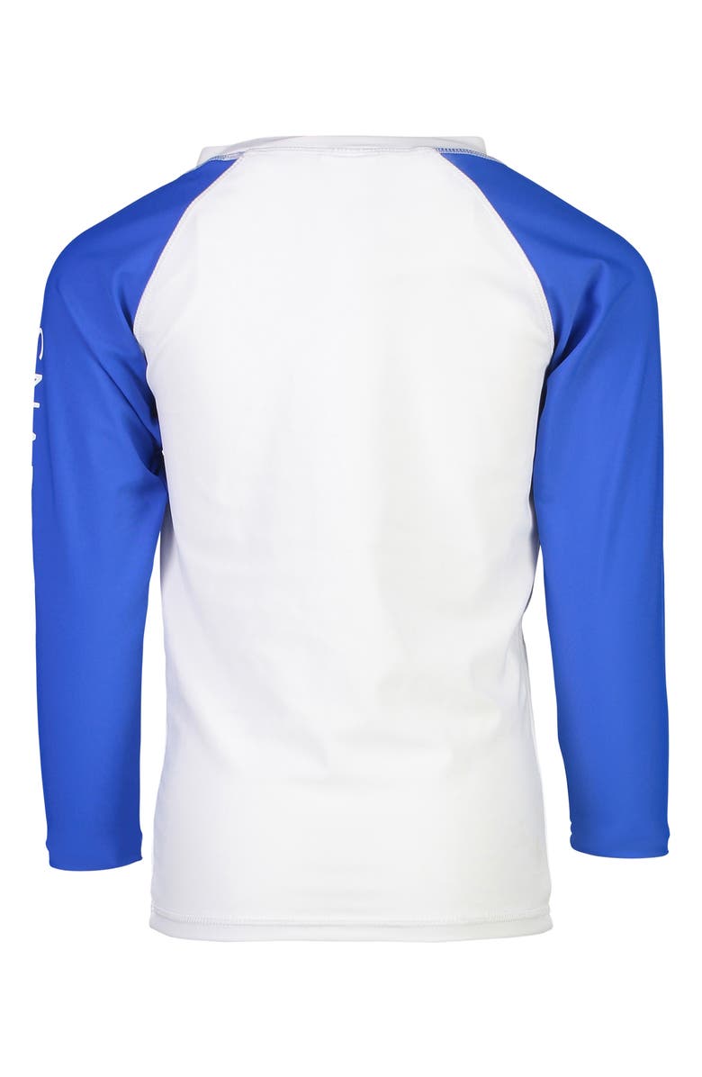 Snapper Rock Contrast Sleeve Rashguard, Alternate, color,