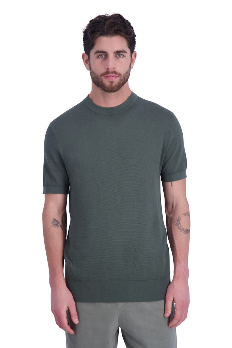 Mini Waffle T-Shirt, Alternate, color, LAUREL