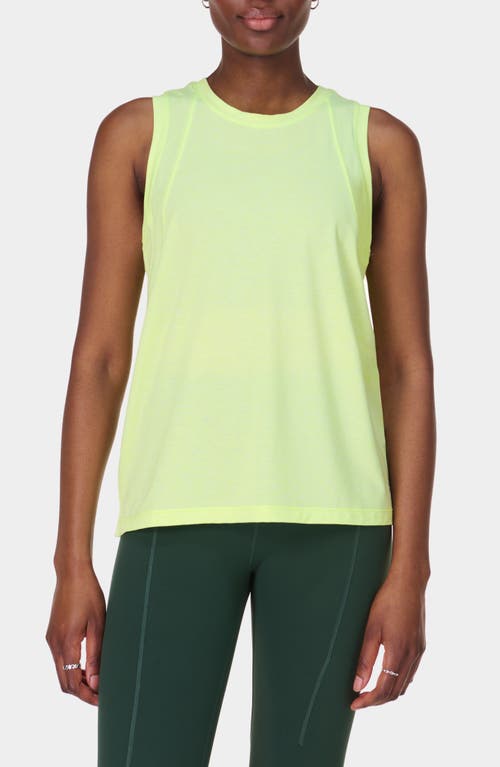 Shop Sweaty Betty Soft Flow Tank In Pomelo Green