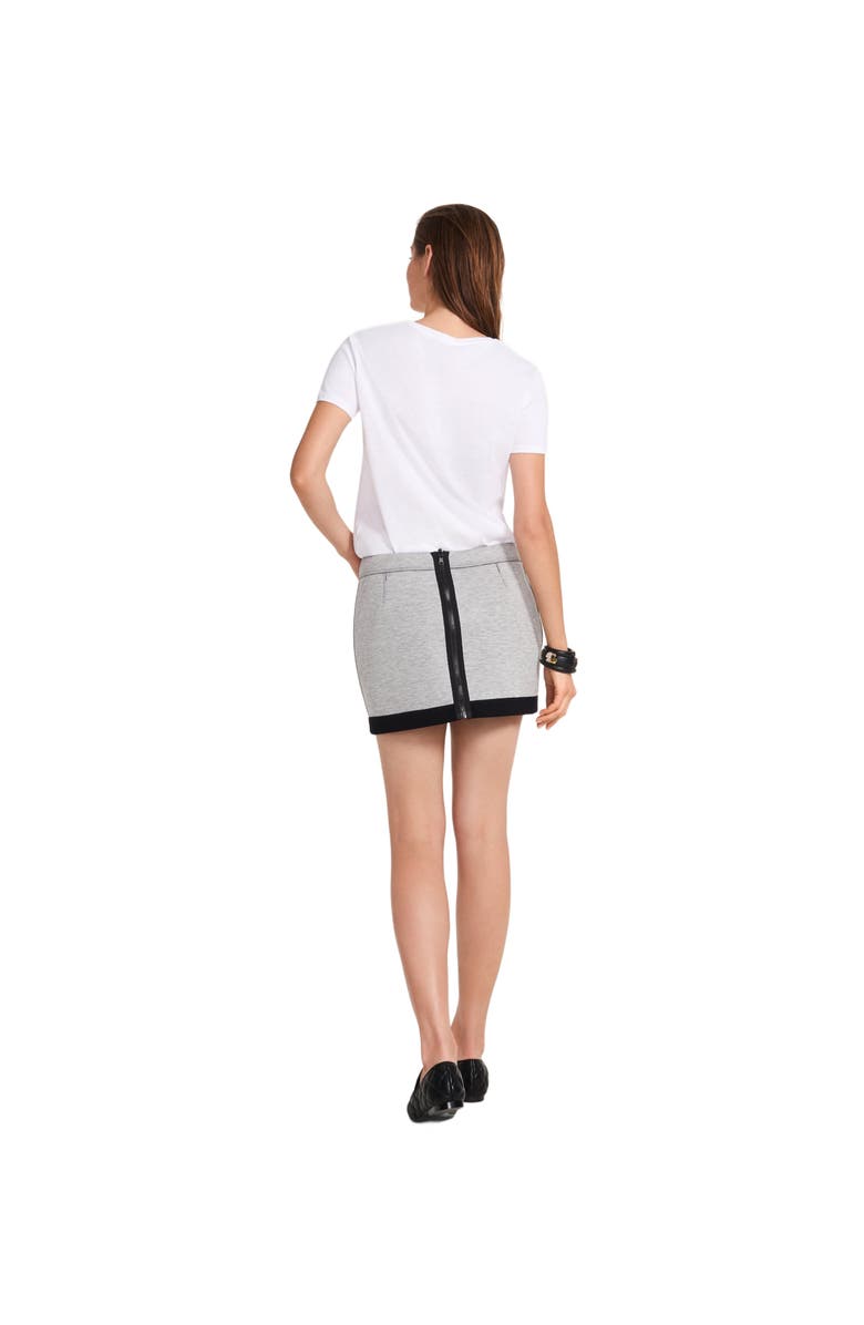 Ansea The Reversible Sweat Skirt, Alternate, color, Black/Gray