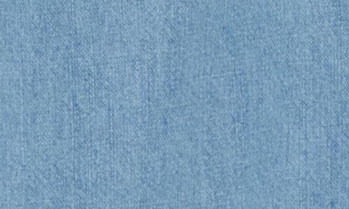 Democracy Ruffle Chambray Shirt In Blue