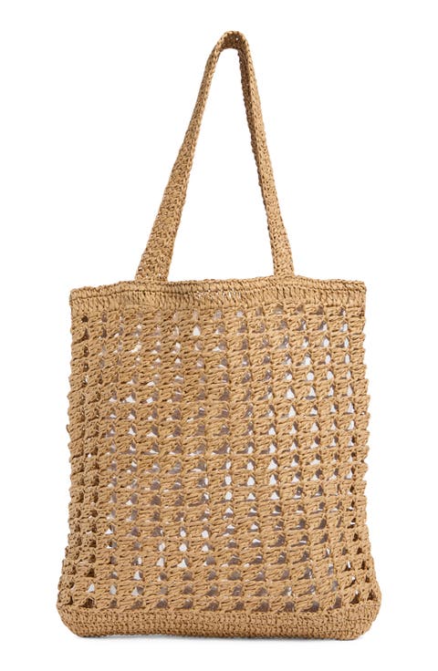 Straw Tote Bag