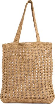 Collection XIIX Straw Tote Bag