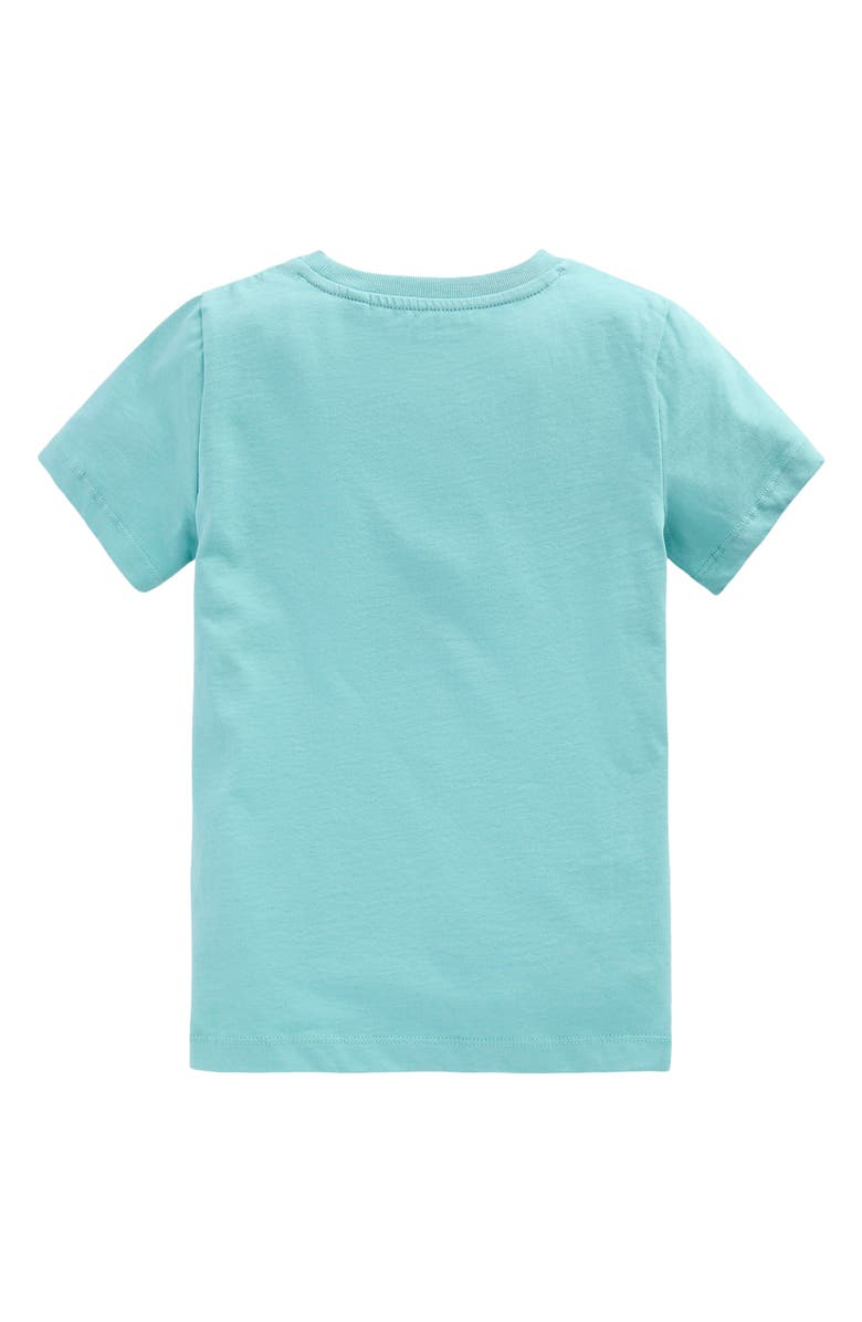Mini Boden Kids' Shark Glow in the Dark Graphic T-Shirt, Alternate, color, Jadeite Sharks