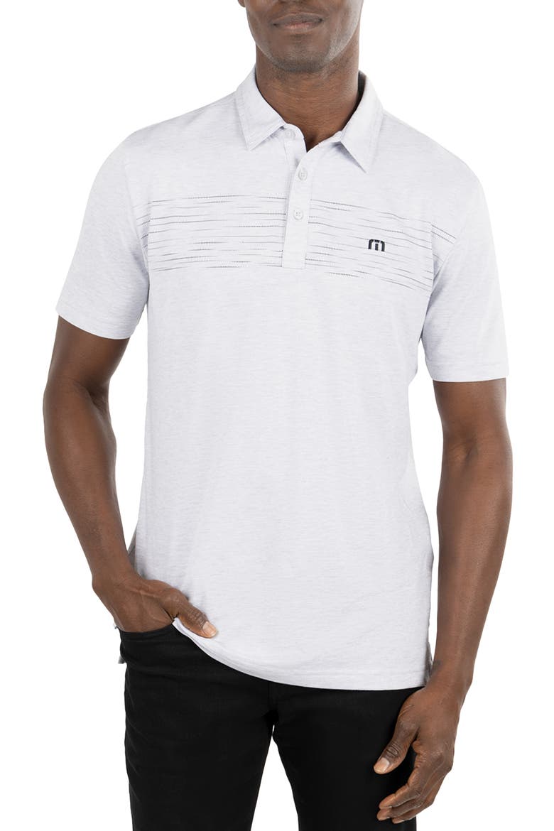 In A Meeting Stretch Golf Polo, Main, color, WHITE