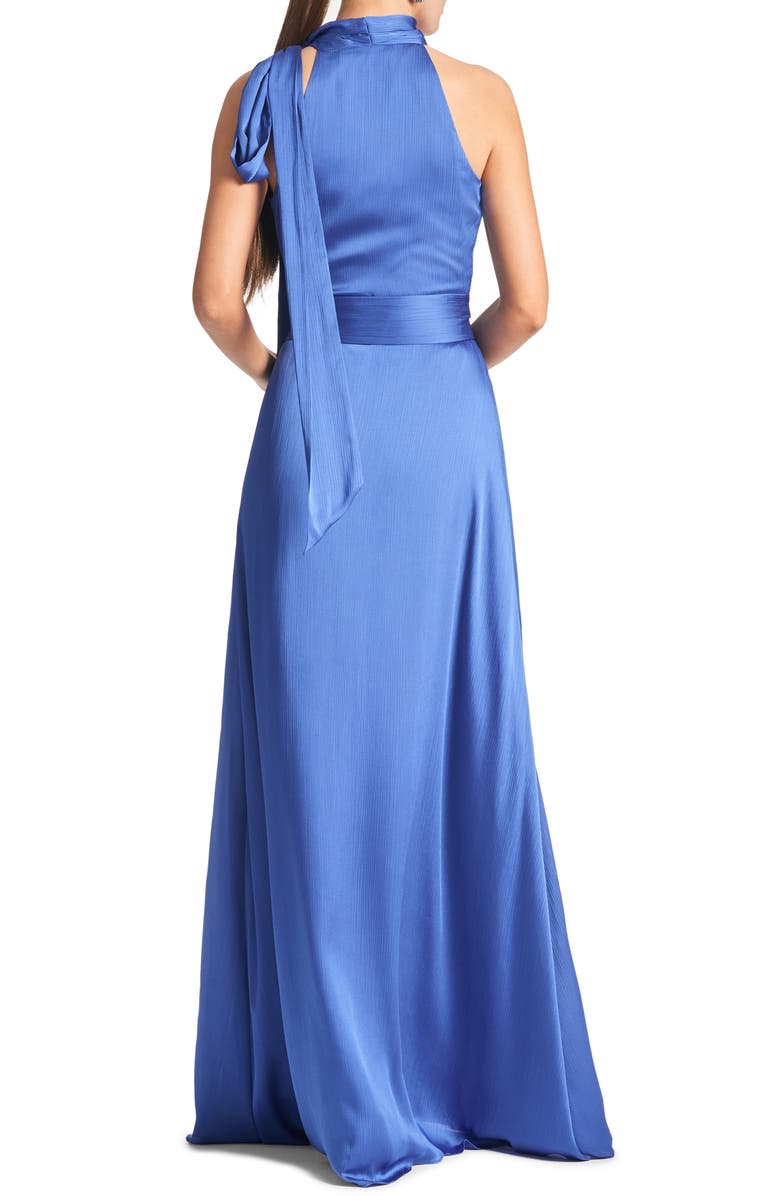 Sachin & Babi Kayla Crinkle Georgette Gown, Alternate, color, 