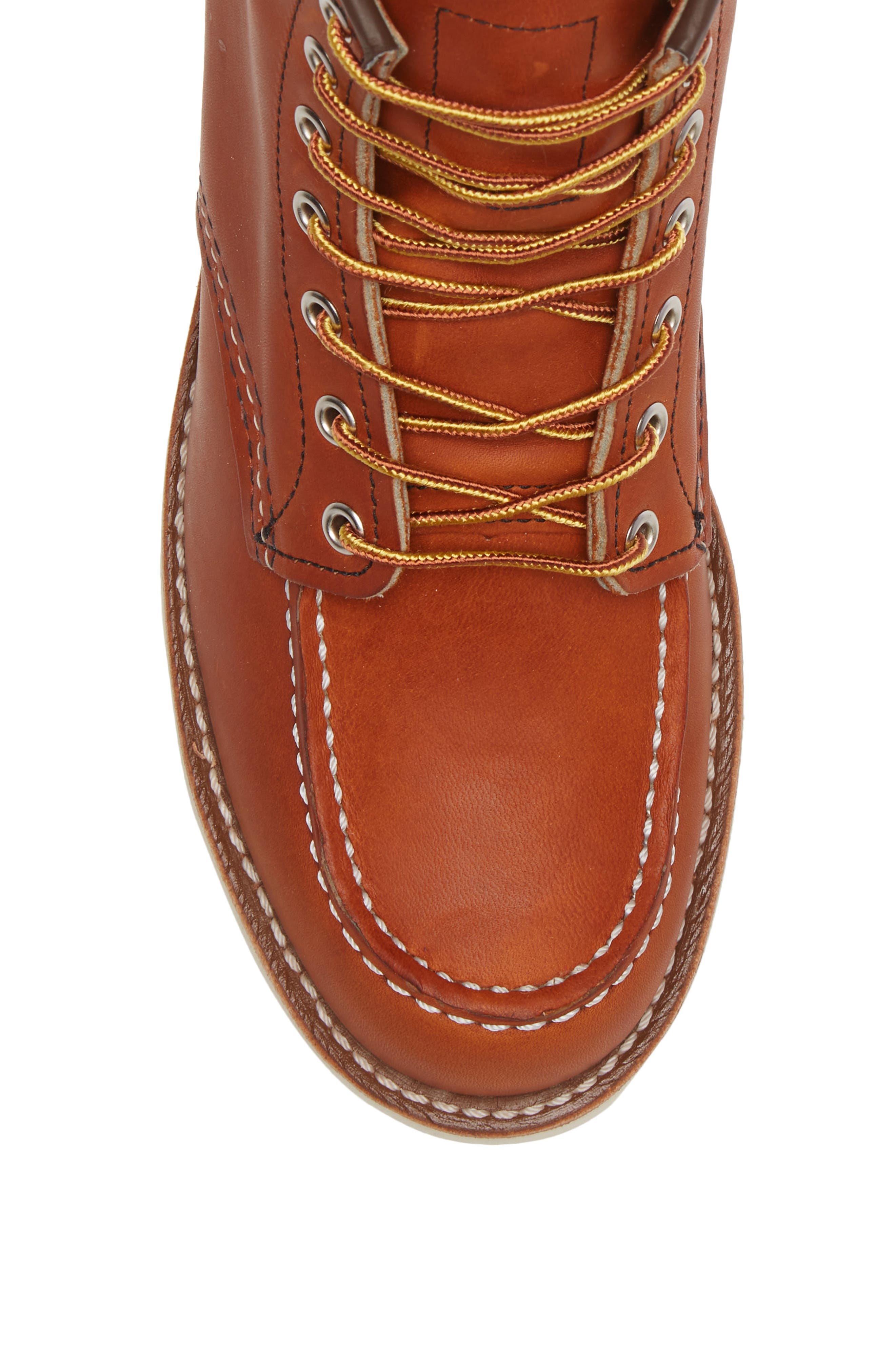6 Inch Moc Toe Boot, Alternate, color, BROWN- 875