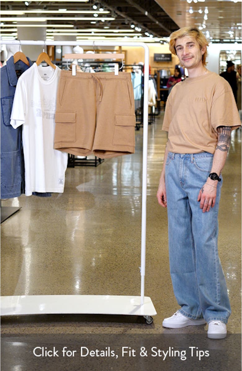 Fleece Cargo Shorts, sales video thumbnail