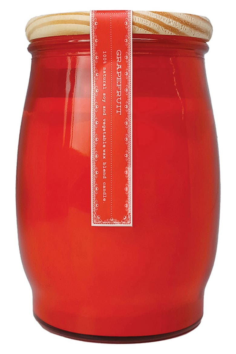 Barrel Candle, Main, color, GRAPEFRUIT