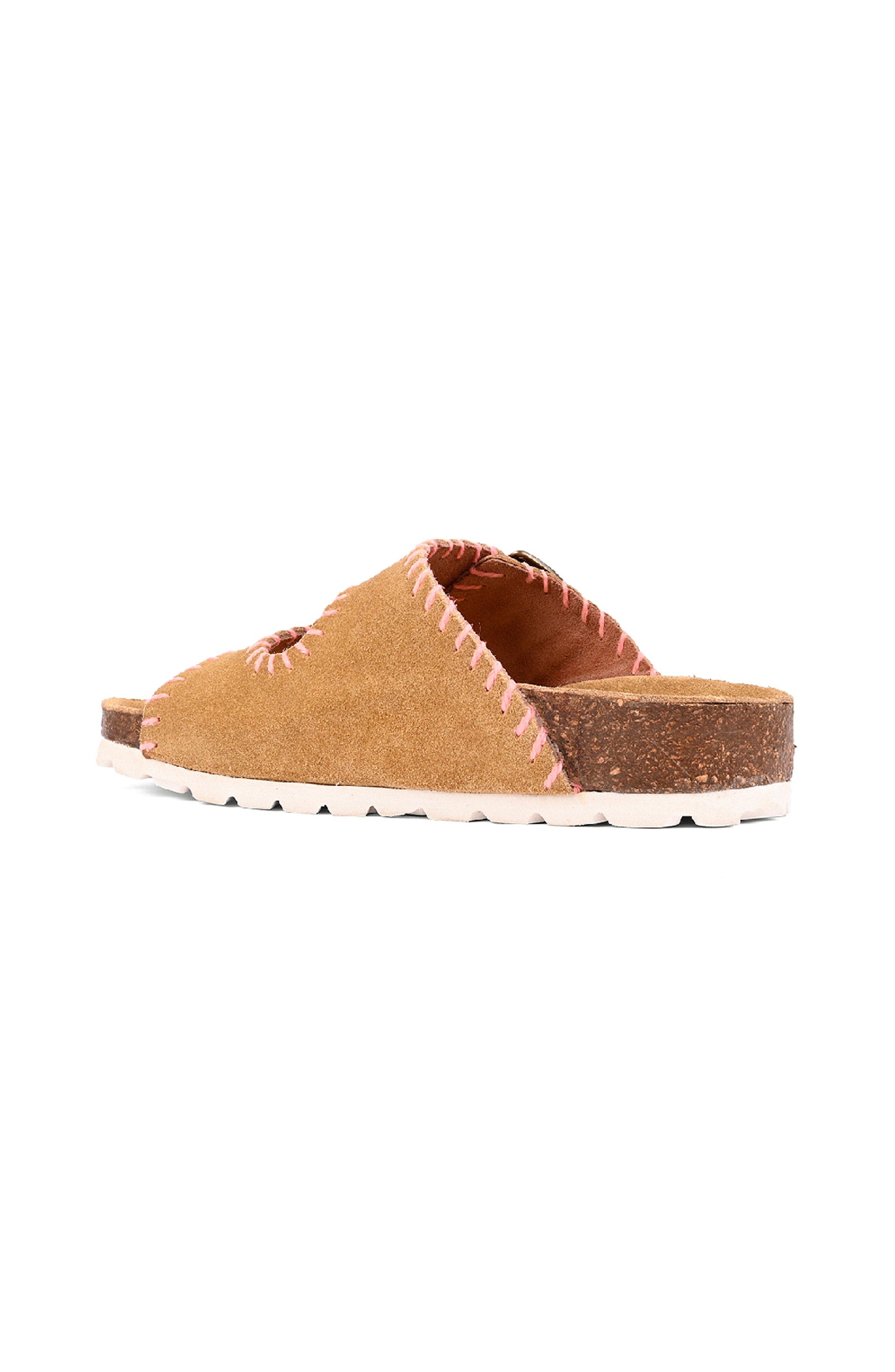 ROAN Mode Sandal, Alternate, color, Tan Suede