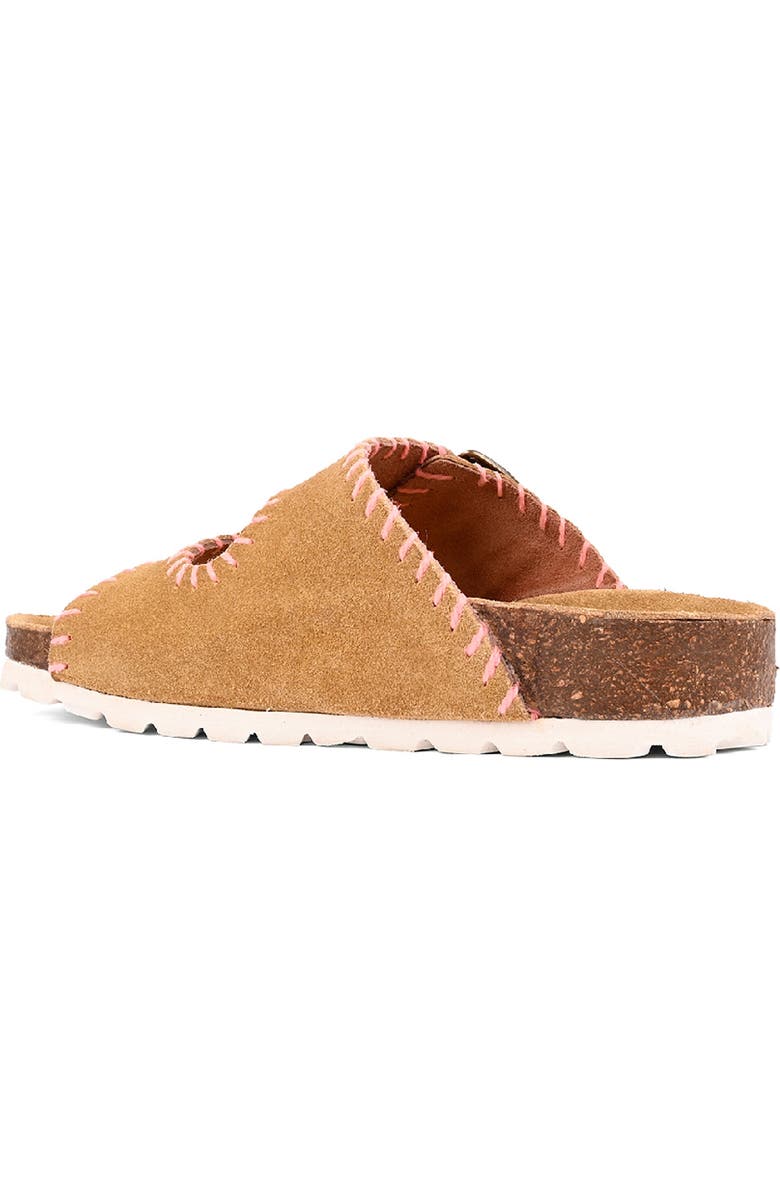 ROAN Mode Sandal, Alternate, color, Tan Suede