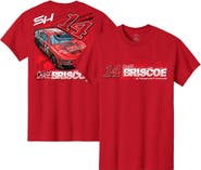 STEWART-HAAS RACING Men's Stewart-Haas Racing Team Collection  Red Chase Briscoe Car T-Shirt