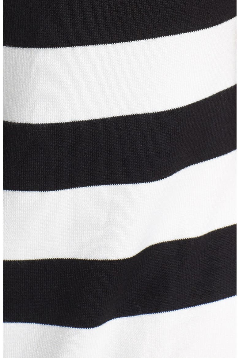 Stripe Sweater Dress, Alternate, color, RED