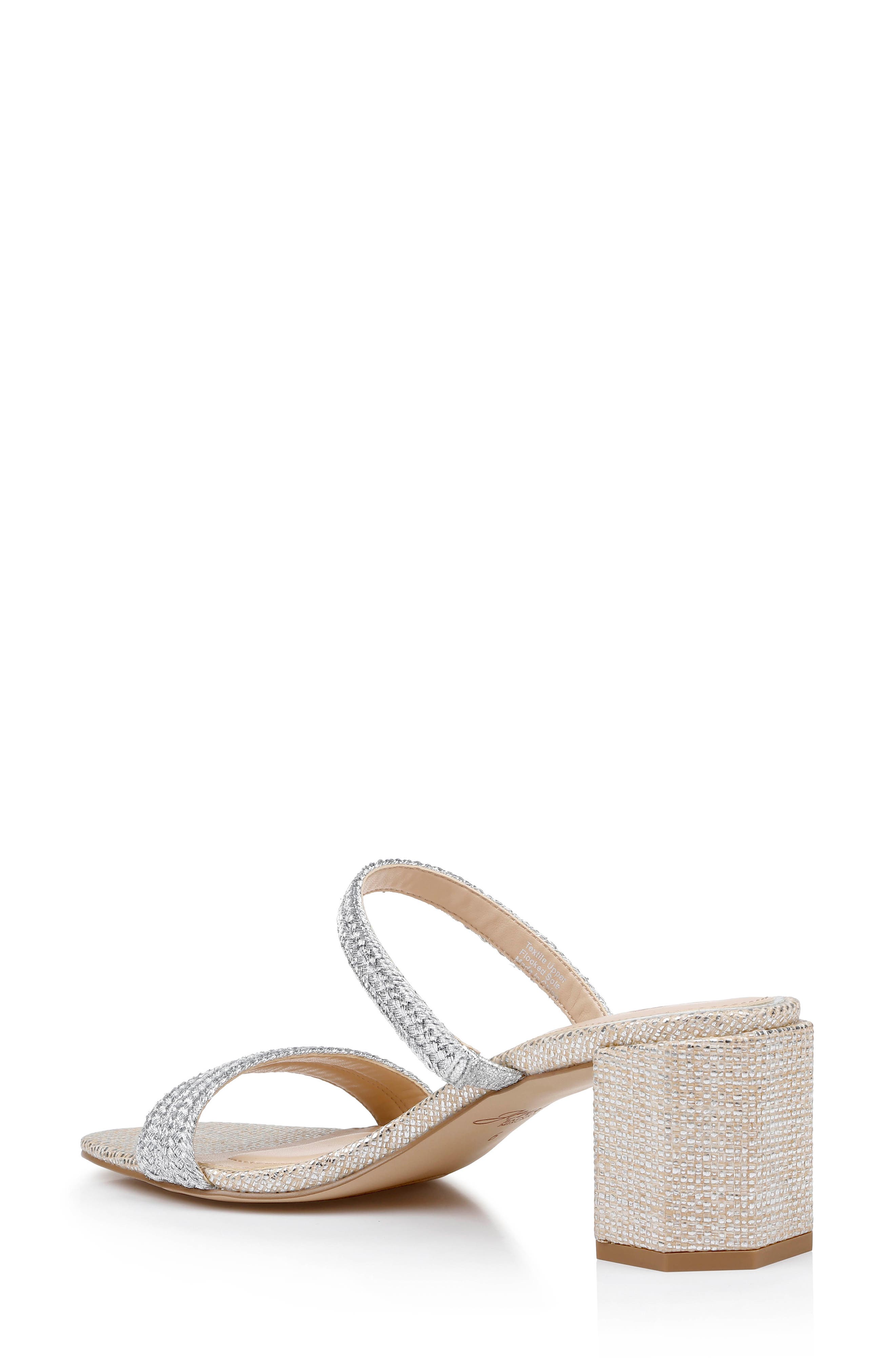 Jewel Badgley Mischka Heat Slide Sandal, Alternate, color, 
