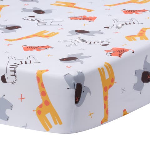 Lollipop Jungle Baby Fitted Crib Sheet