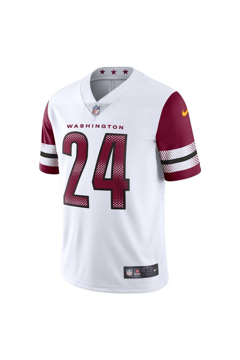 Men's Nike Antonio Gibson White Washington Commanders Vapor Limited Jersey, Alternate, color, White