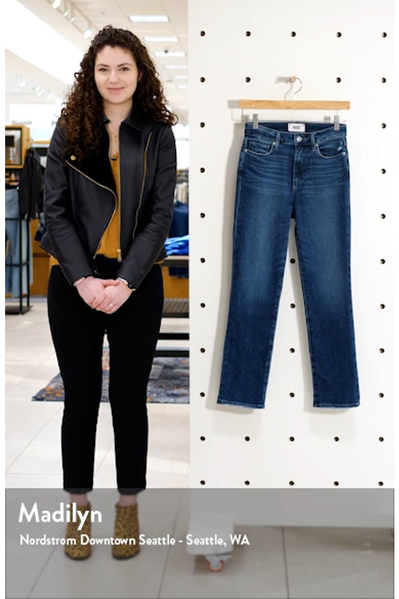 Cindy Ankle Straight Leg Jeans video