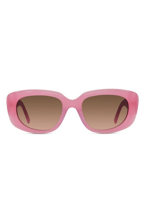 GV Day 54mm Geometric Sunglasses