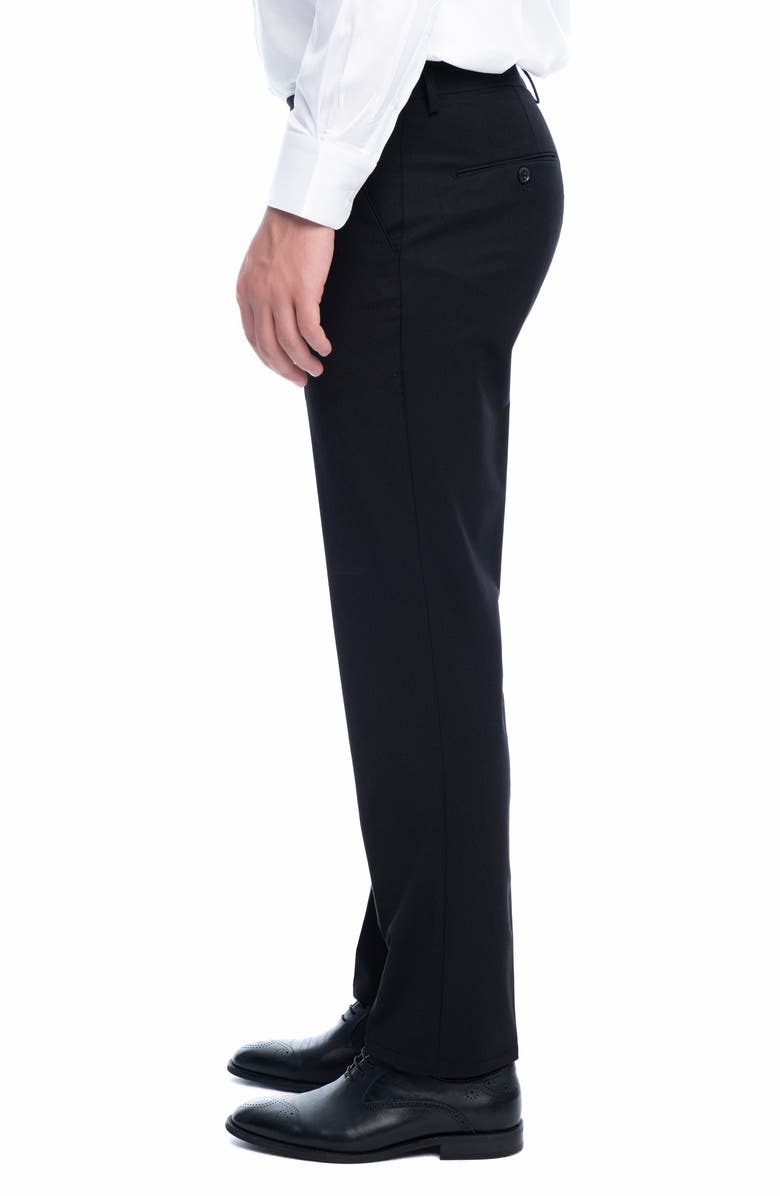 VELLAPAIS Avlona Straight Leg Pants, Alternate, color, Black