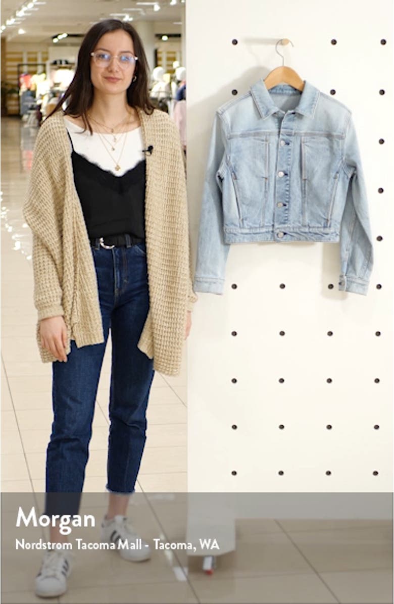 Seam Pocket Denim Jacket, sales video thumbnail