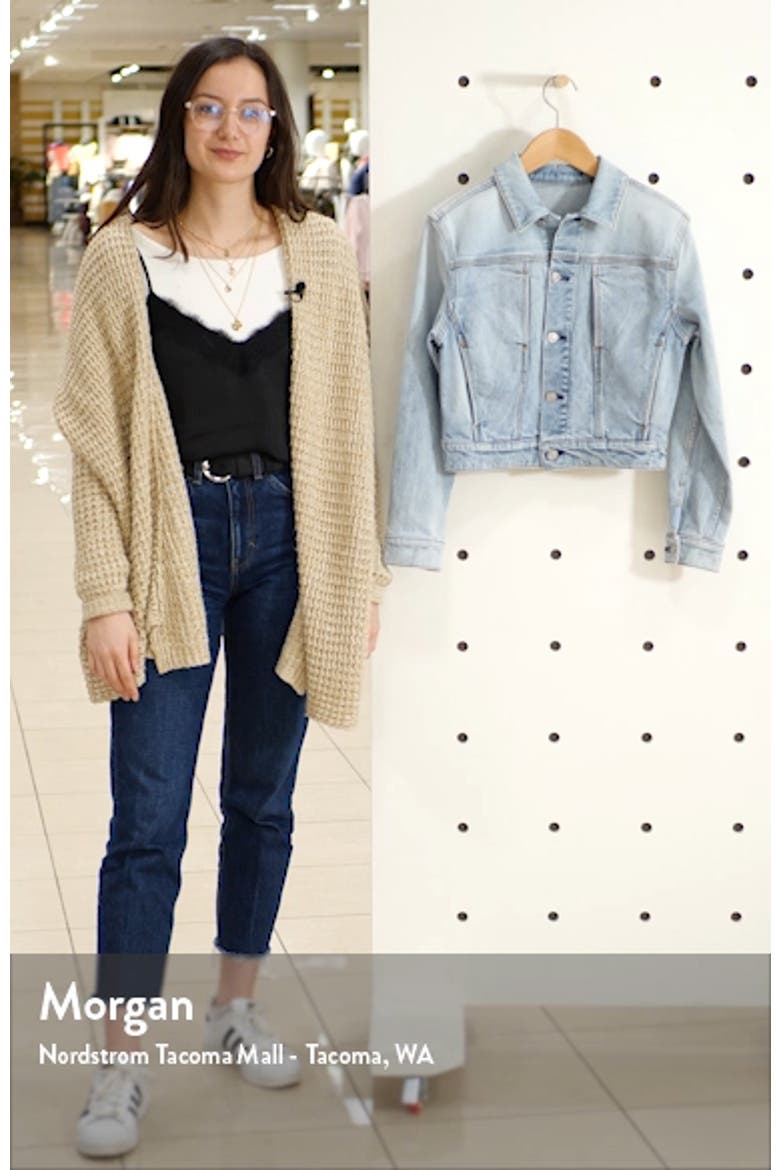 Seam Pocket Denim Jacket video