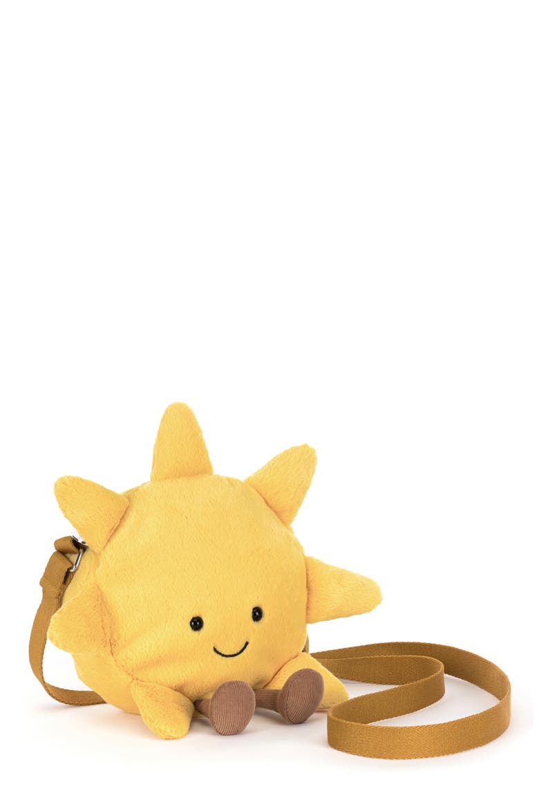 Kids' Amuseables Sun Shoulder Bag, Main, color, YELLOW