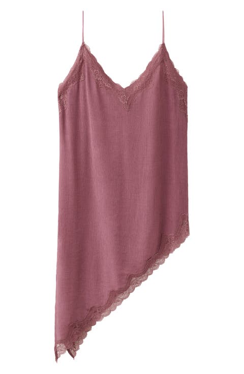 Asymmetrical Lace Camisole